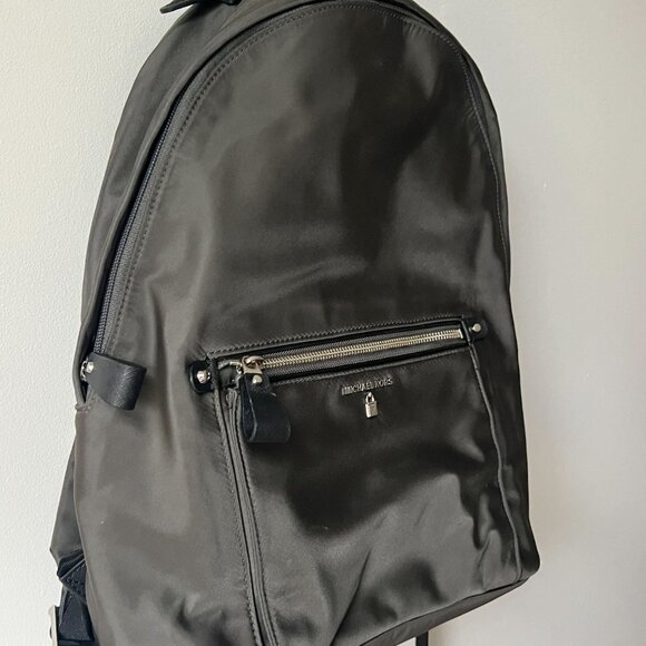 Michael Kors Kelsey Nylon Backpack in Taupe main image 4
